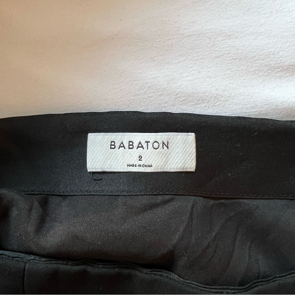 Babaton by Aritzia Black Mini Skirt - Picture 3 of 5